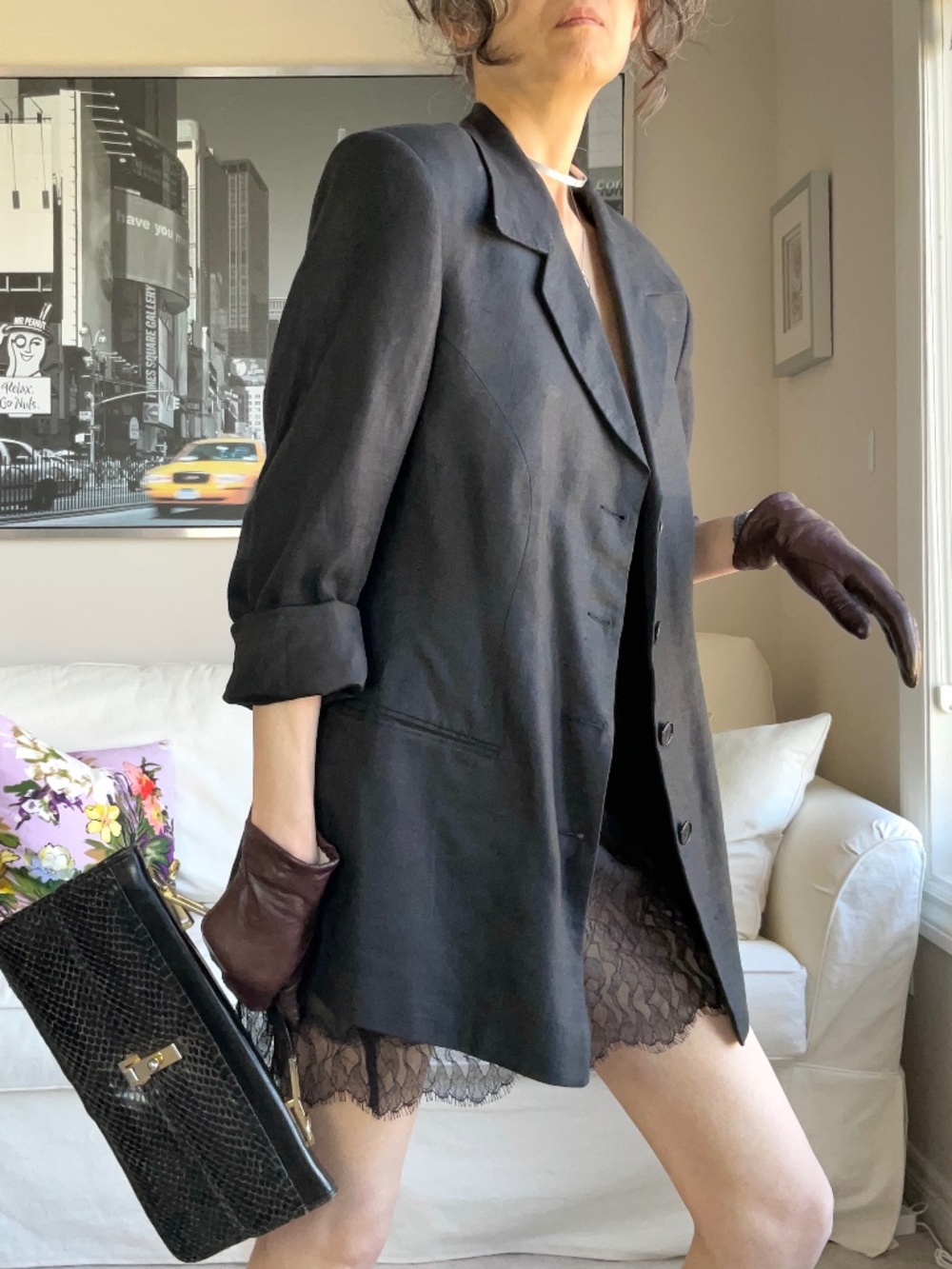 Black blazer